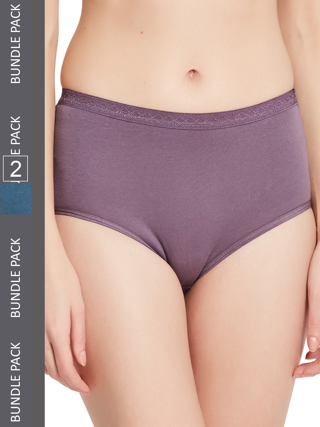 

UNMADE Women Pack Of 2 Assorted Hipster Briefs