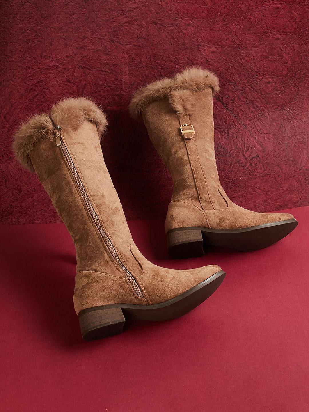 

Ginger by Lifestyle Women Khaki Winter Boots