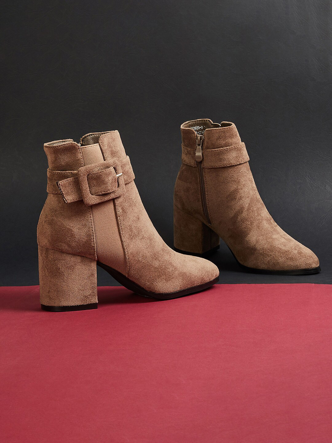 

Ginger by Lifestyle Women Khaki Regular Boots