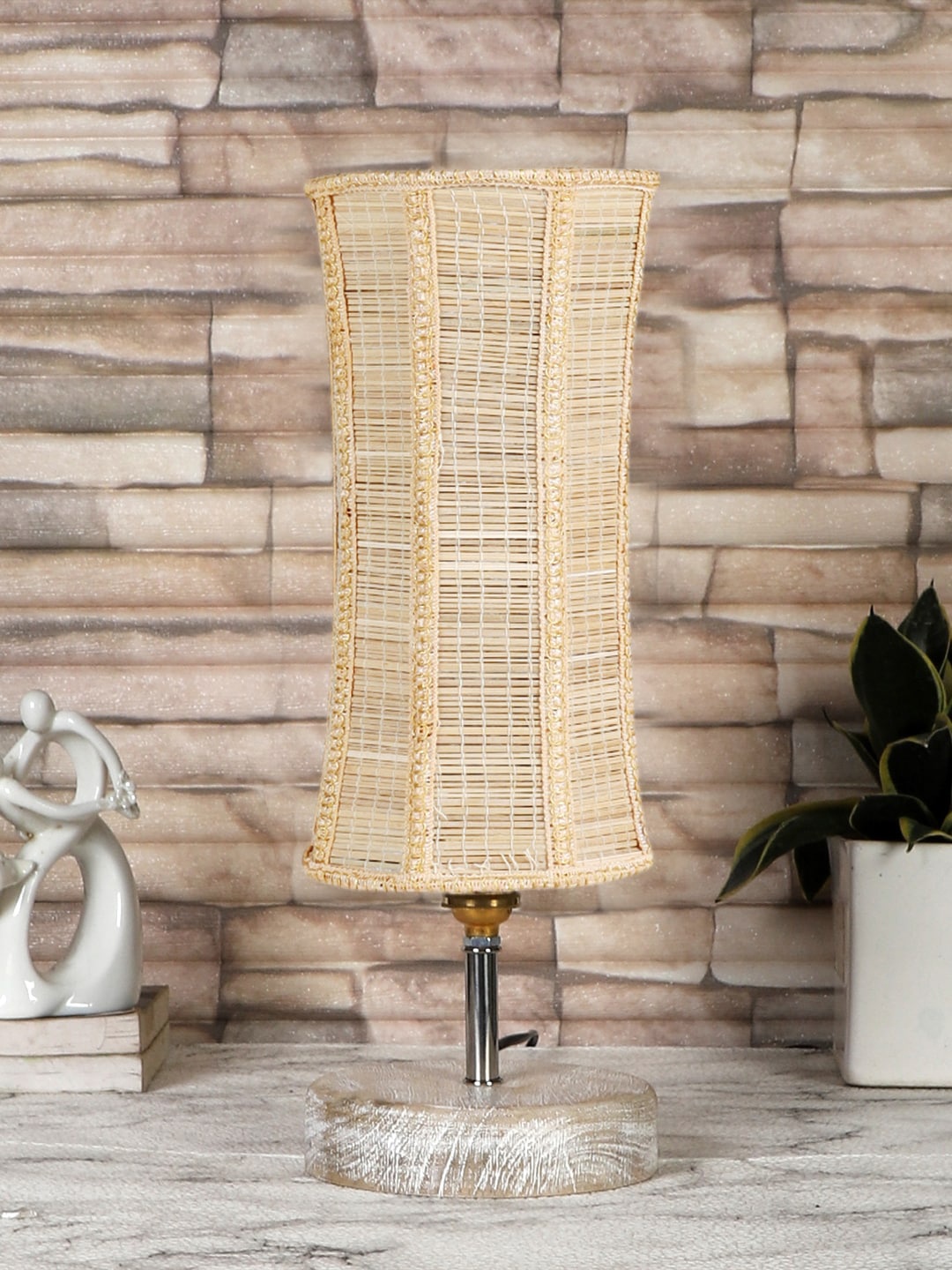 

Devansh Beige Cylindrical Table Lamp