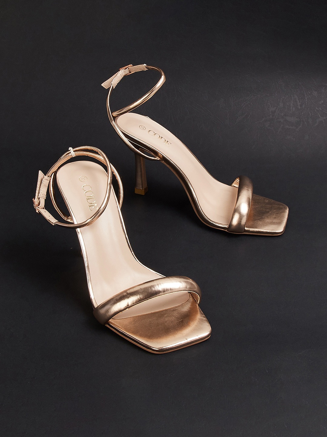 

CODE by Lifestyle Gold-Toned Heels