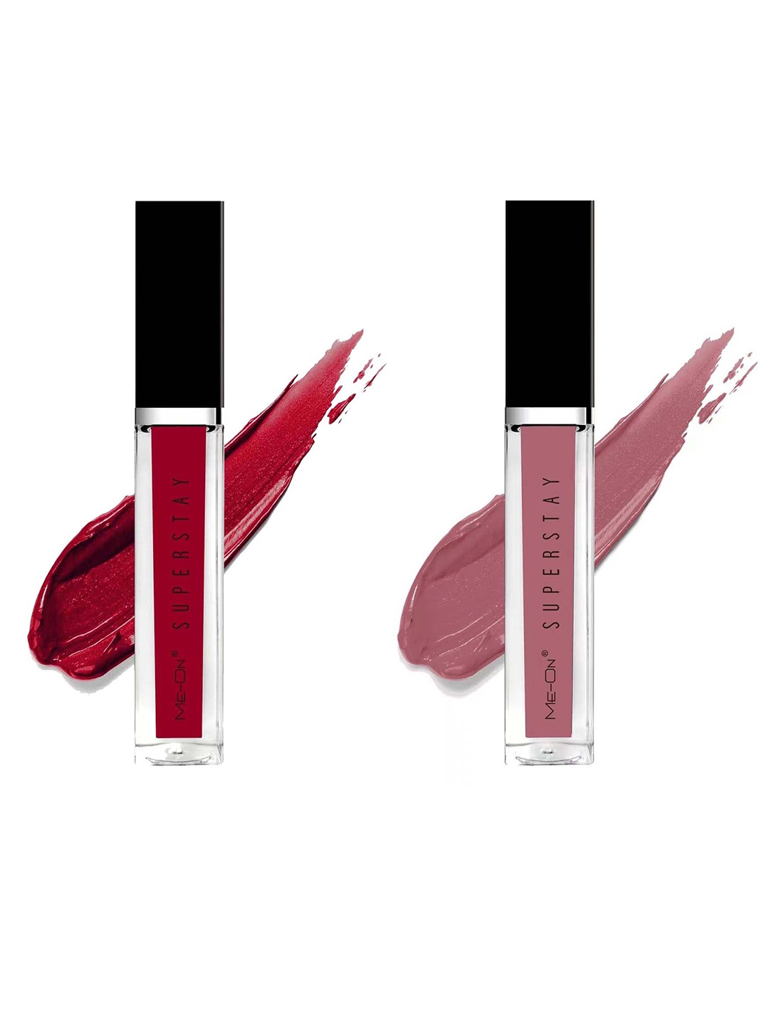 

ME-ON Set Of 2 Super Stay Lip Gloss - Rich Red 01 & Kinda Sexy 22