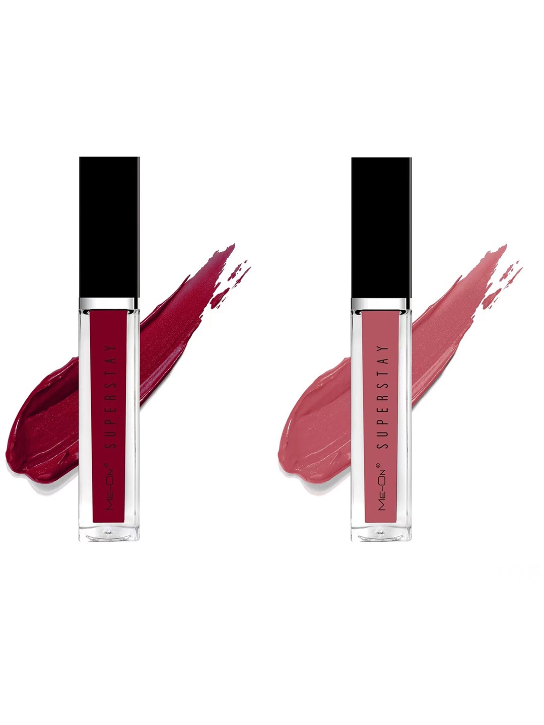 

ME-ON Set Of 2 Super Stay Lip Gloss - Maroon 06 & Mysterious Nude 23
