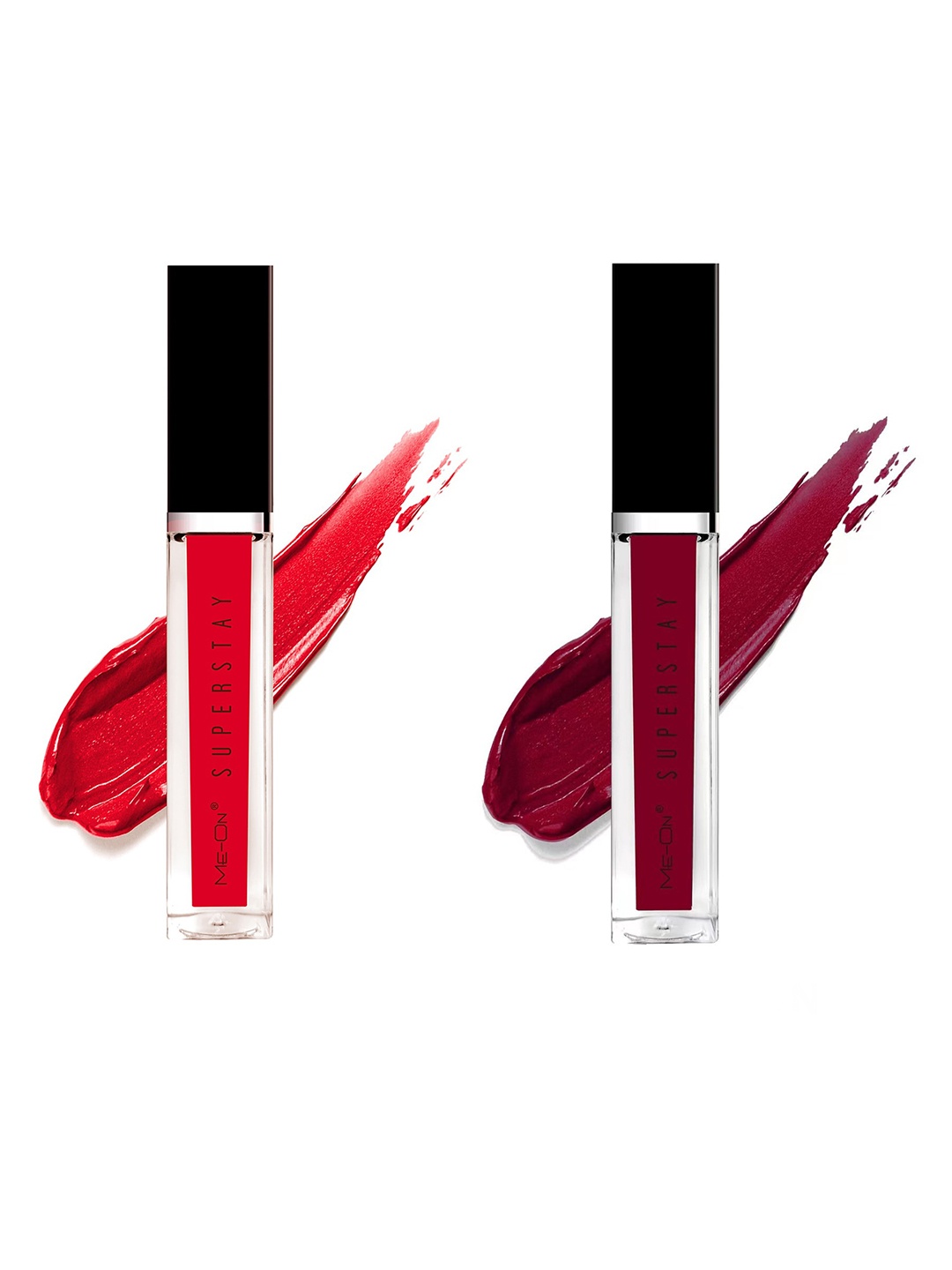 

ME-ON Set Of 2 Super Stay Lip Gloss - Indian Red 04 & Maroon 06