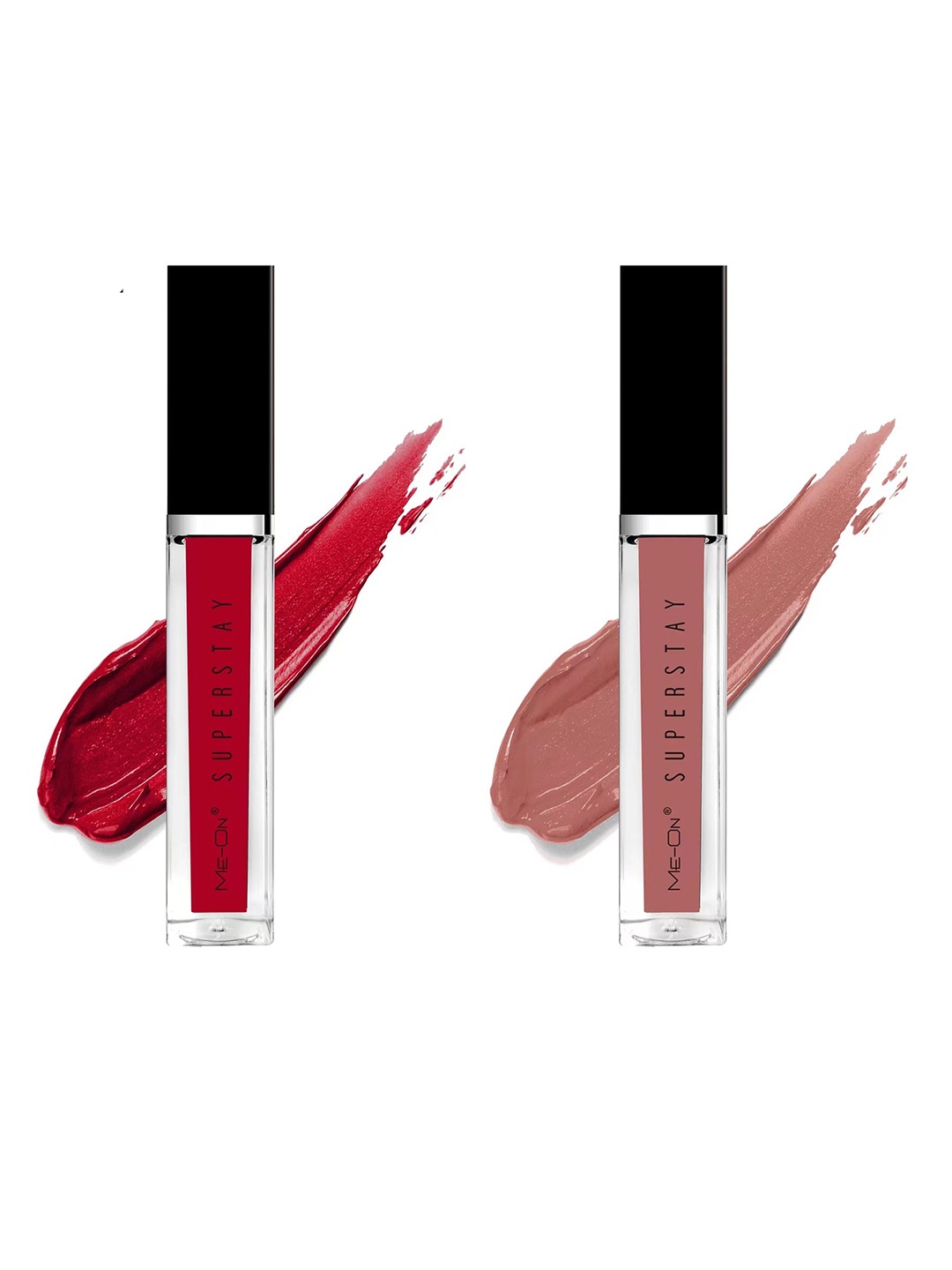 

ME-ON Set Of 2 Super Stay Lip Gloss - Rose Petal 08 & Skin Kiss 21