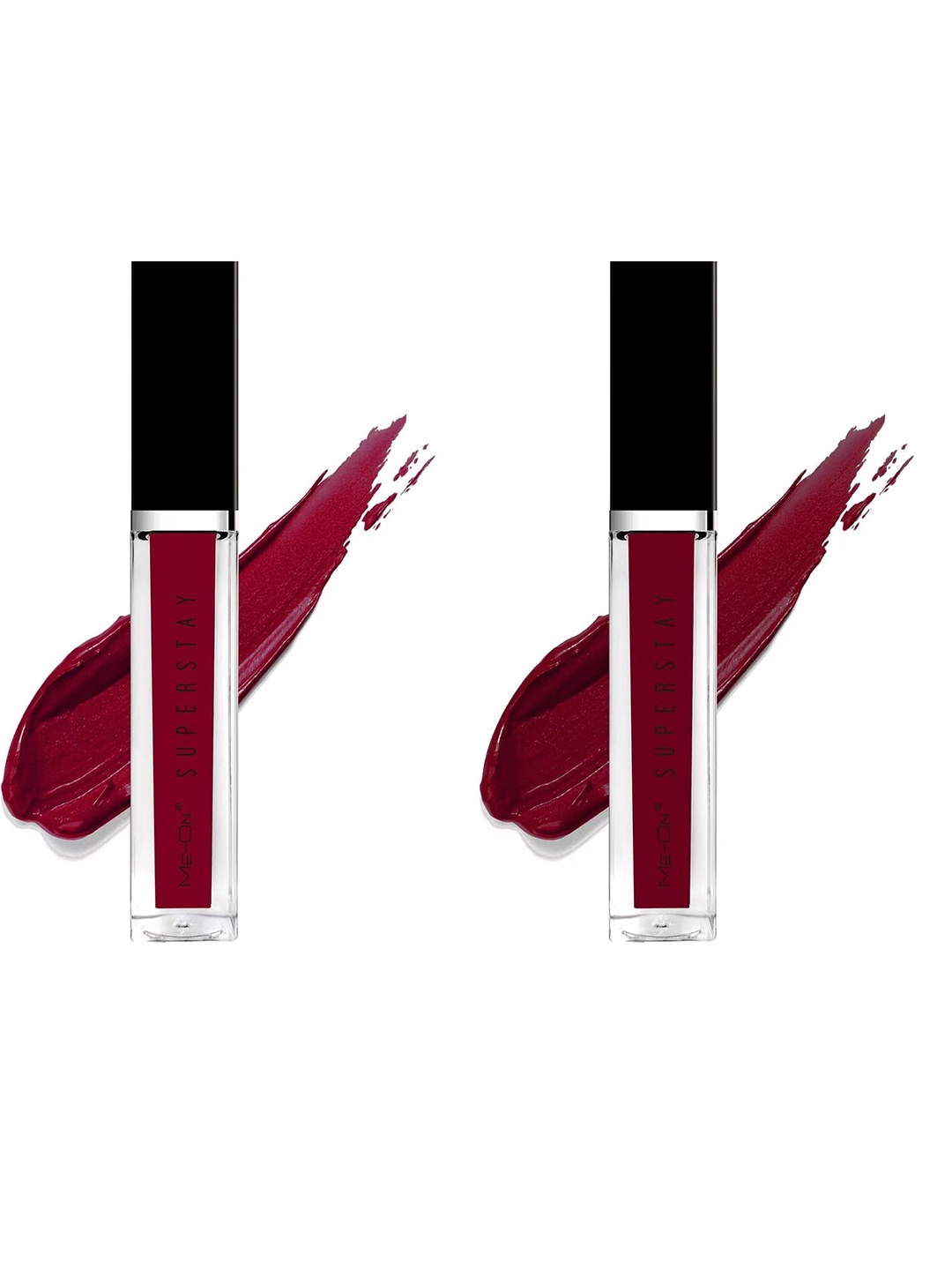 

ME-ON Set Of 2 Super Stay Lip Gloss - Maroon 06 & Wine 13