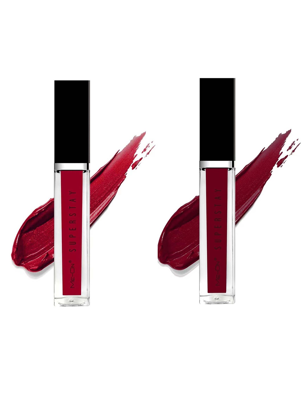 

ME-ON Set Of 2 Super Stay Lip Gloss - Rich Red 01 & Wine 13