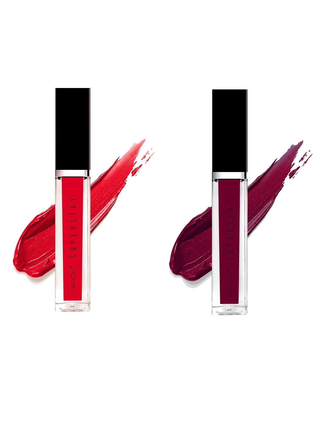 

ME-ON Set Of 2 Super Stay Lip Gloss - Indian Red 04 & Deep Maroon 07