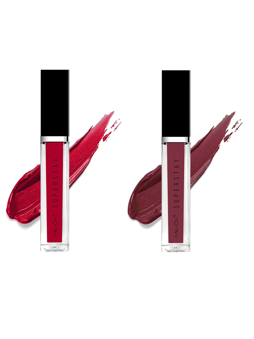 

ME-ON Set Of 2 Super Stay Lip Gloss - Glam Red 05 & Burgundy 14