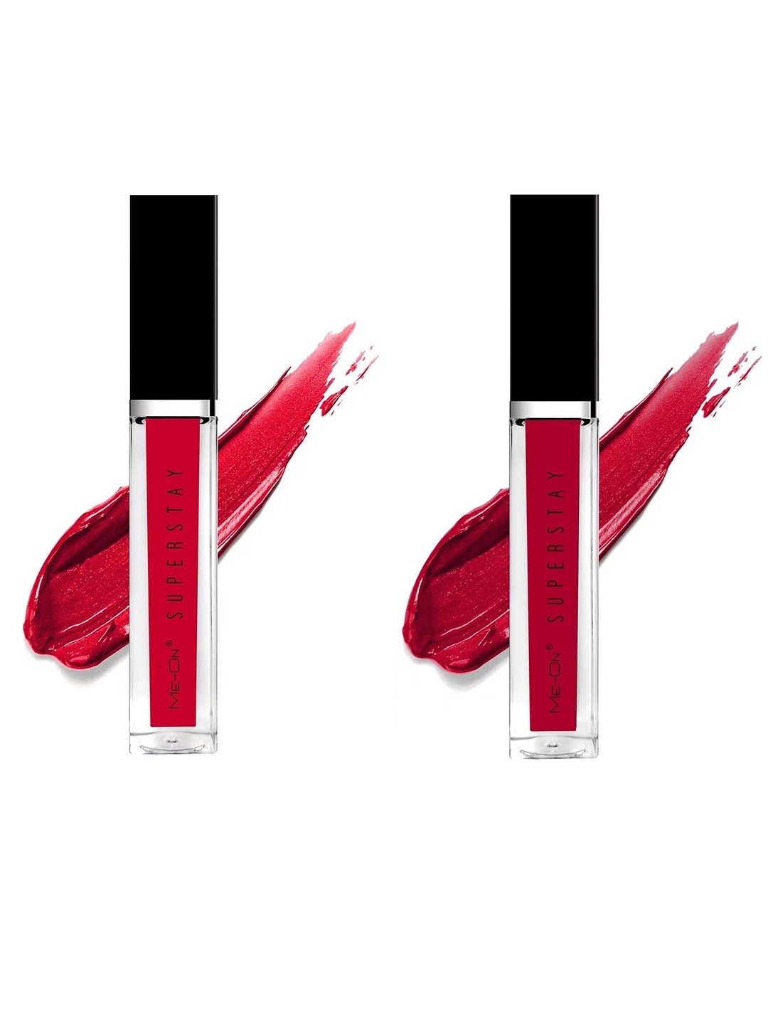 

ME-ON Set Of 2 Super Stay Lip Gloss - Red Allure 02 & Glam Red 05