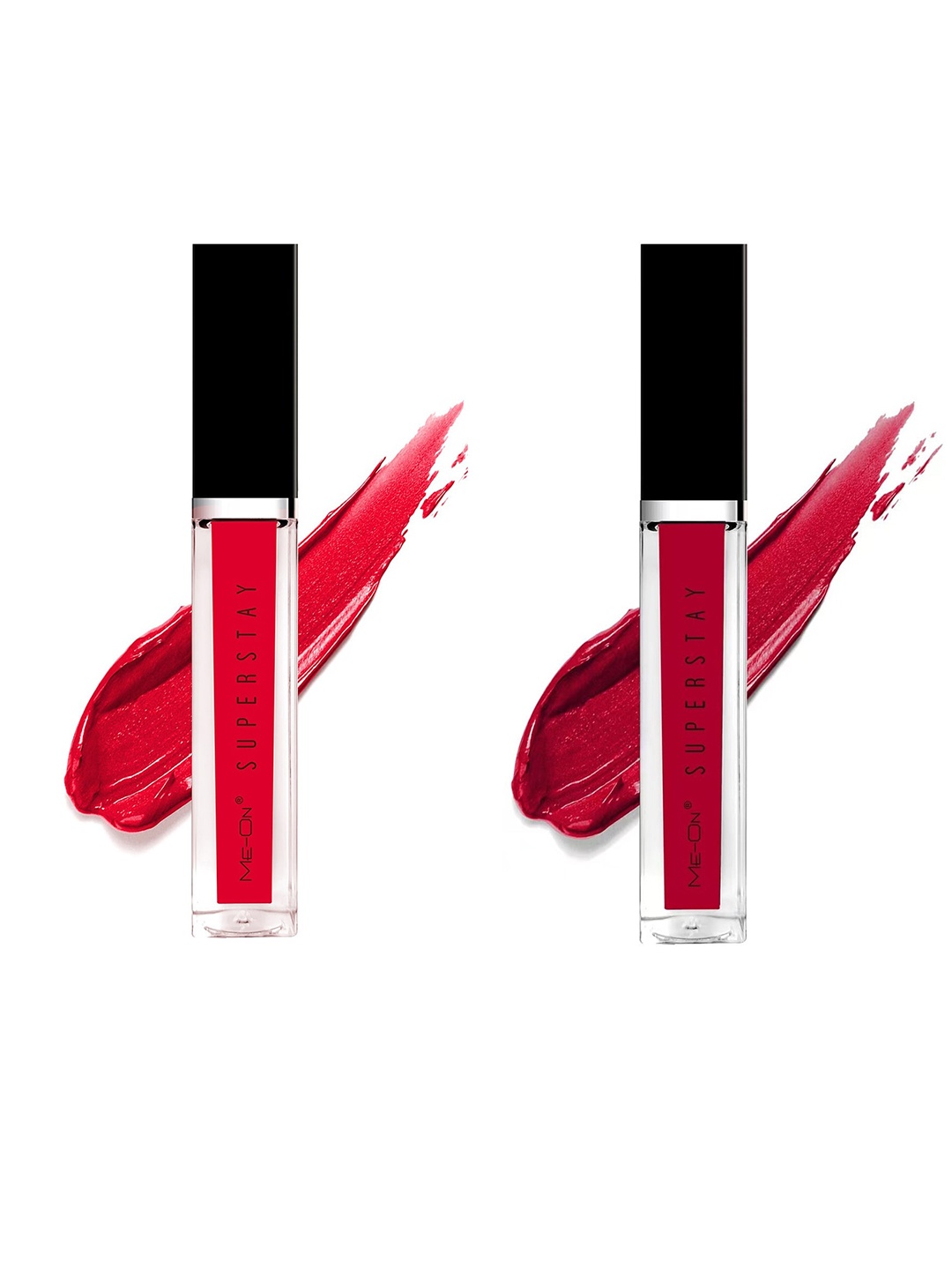 

ME-ON Set Of 2 Super Stay Lip Gloss - Seductive Red 03 & Glam Red 05
