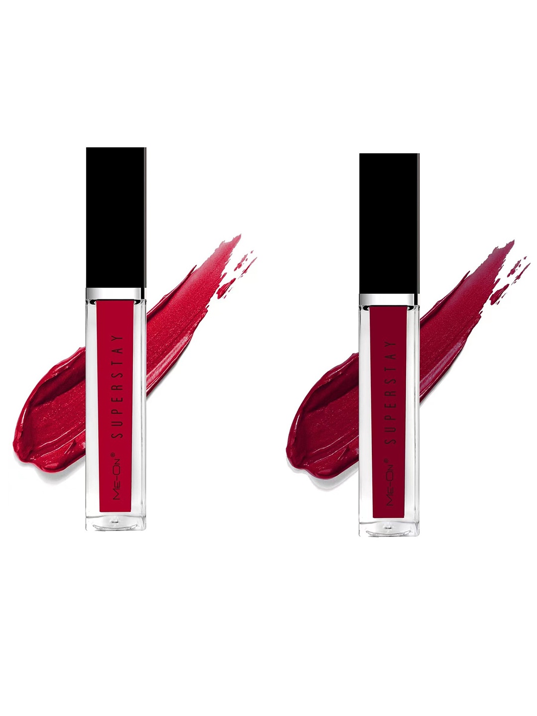 

ME-ON Set of 2 Super Stay Lip Gloss - Glam Red 05 & Maroon 06