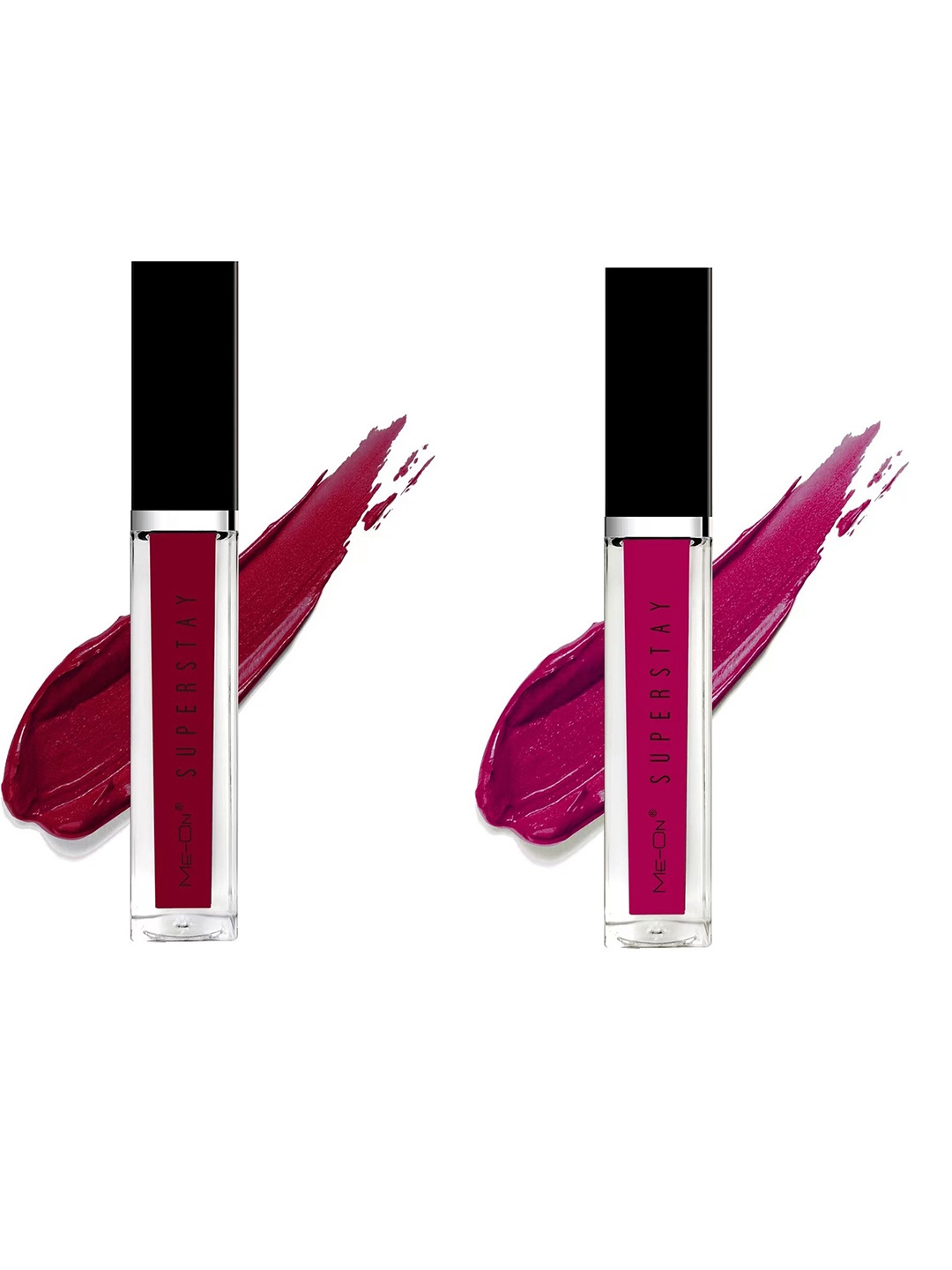 

ME-ON Set of 2 Super Stay Lip Gloss - Maroon 06 & Fuschia 09