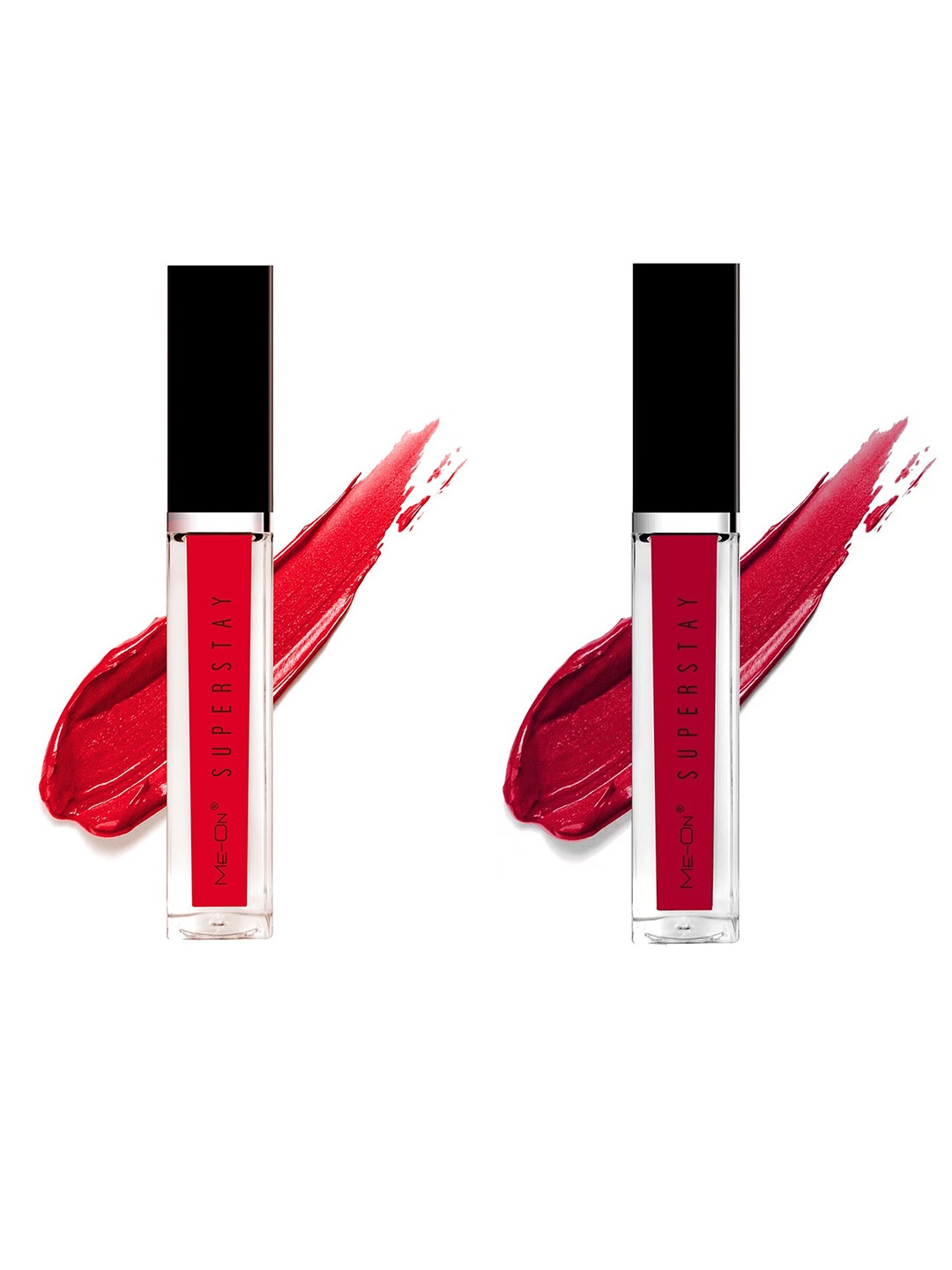 

ME-ON Set Of 2 Super Stay Lip Gloss - Indian Red 04 & Glam Red 05