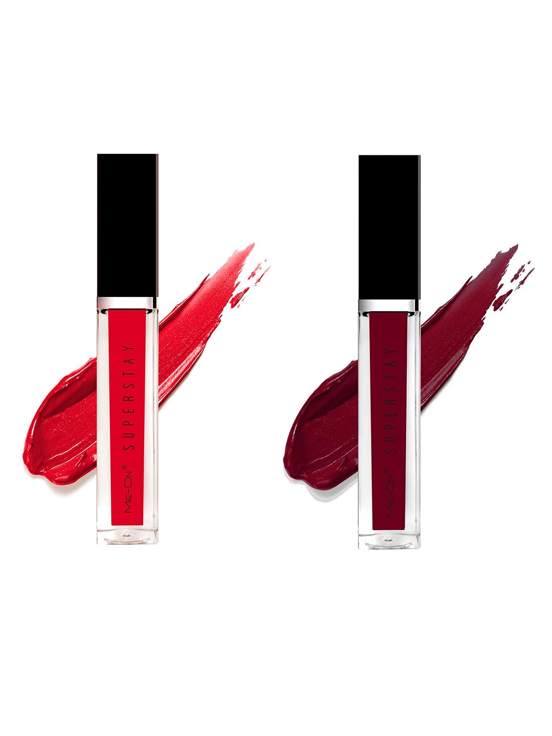 

ME-ON Set Of 2 Super Stay Lip Gloss - Indian Red 04 & Wine 13