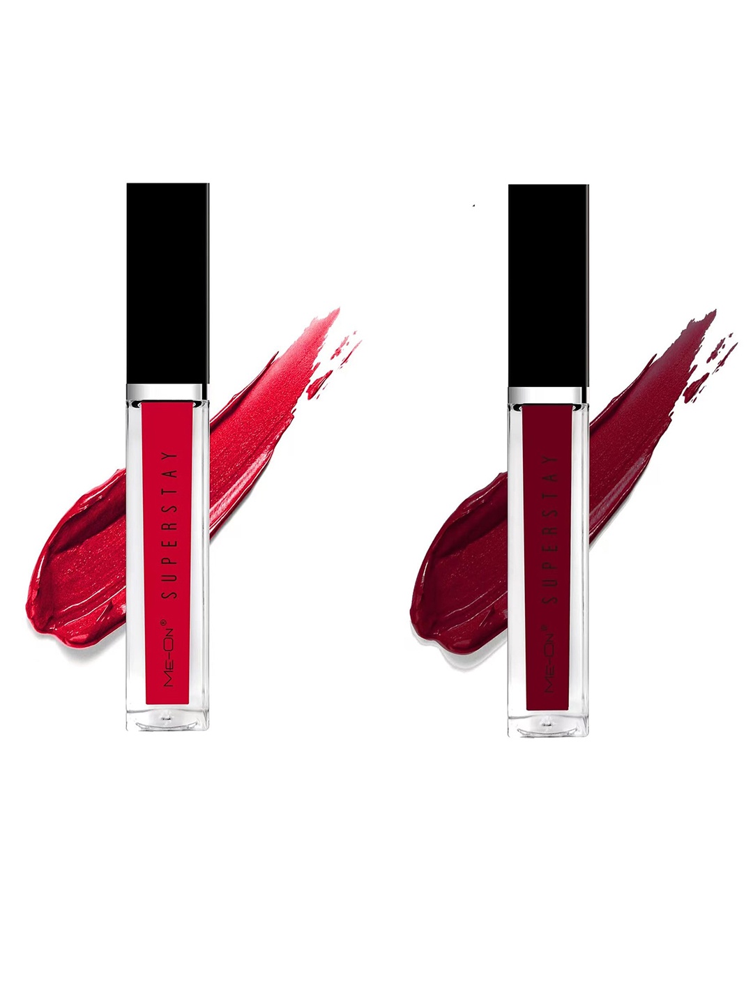 

ME-ON Set Of 2 Super Stay Lip Gloss - Red Allure 02 & Arabian Nights 15