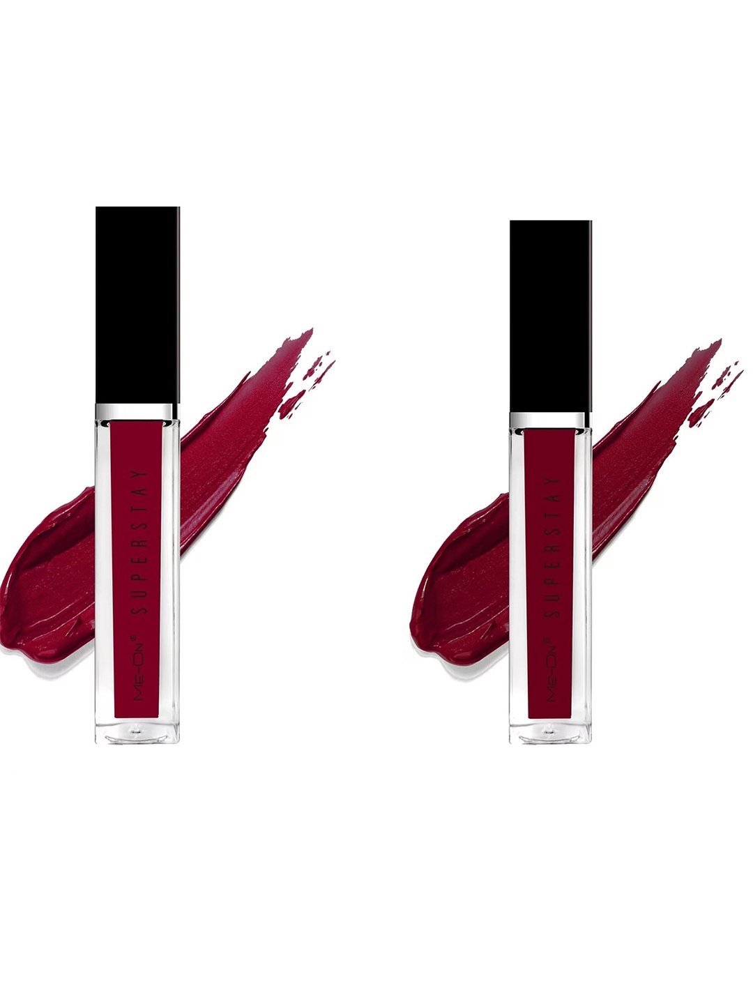 

ME-ON Set Of 2 Super Stay Lip Gloss - Maroon 06 & Arabian Nights 15