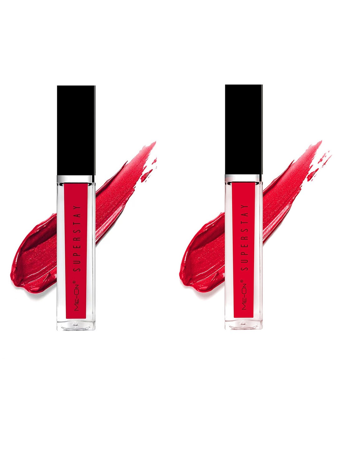 

ME-ON Set Of 2 Super Stay Lip Gloss - Red Allure 02 & Seductive Red 03