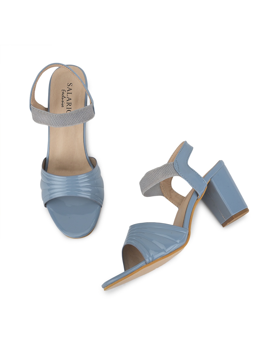 

SALARIO Women Block Heels, Blue