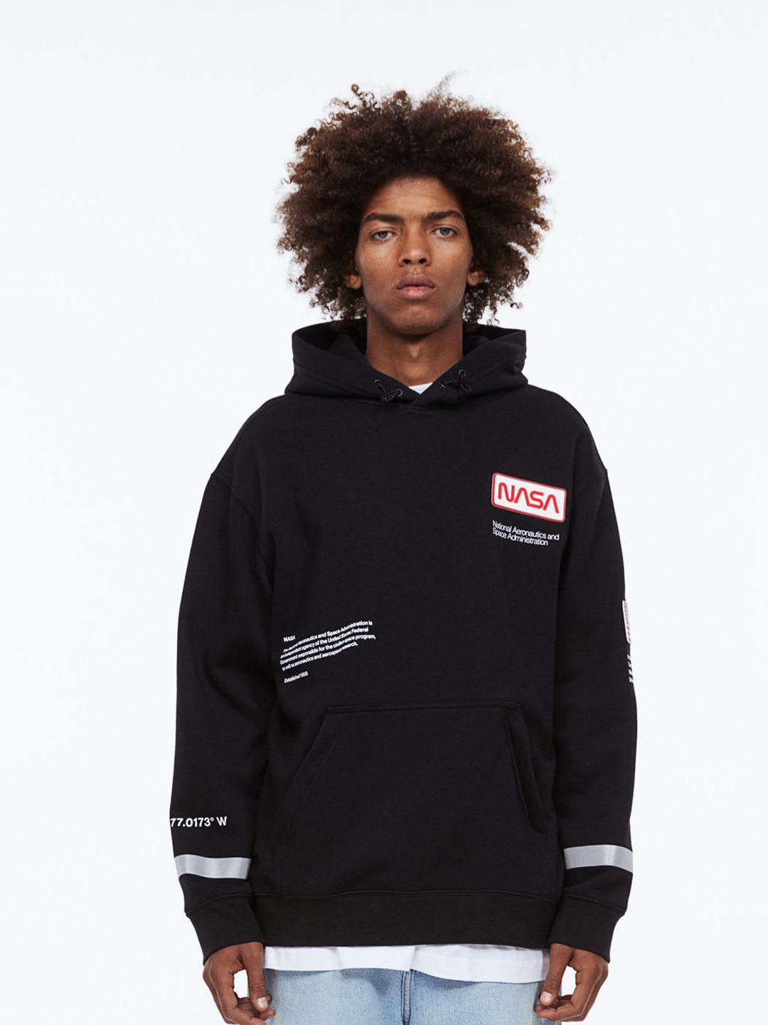 

H&M Relaxed Fit Hoodie, Black
