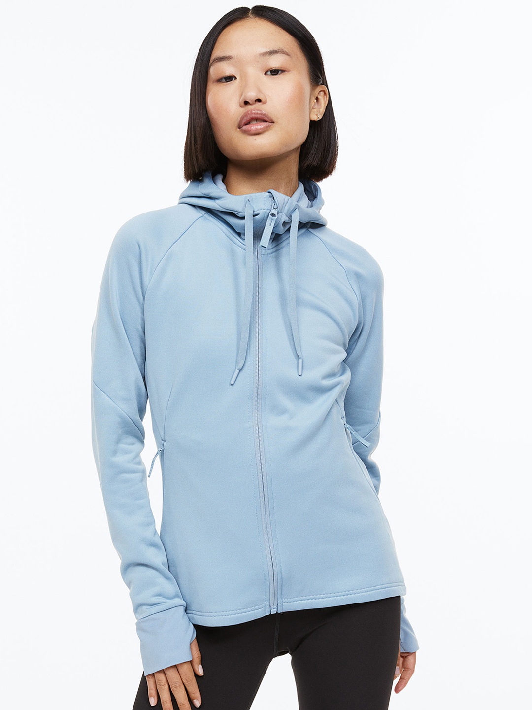 

H&M Women Blue Mid Layer Jacket