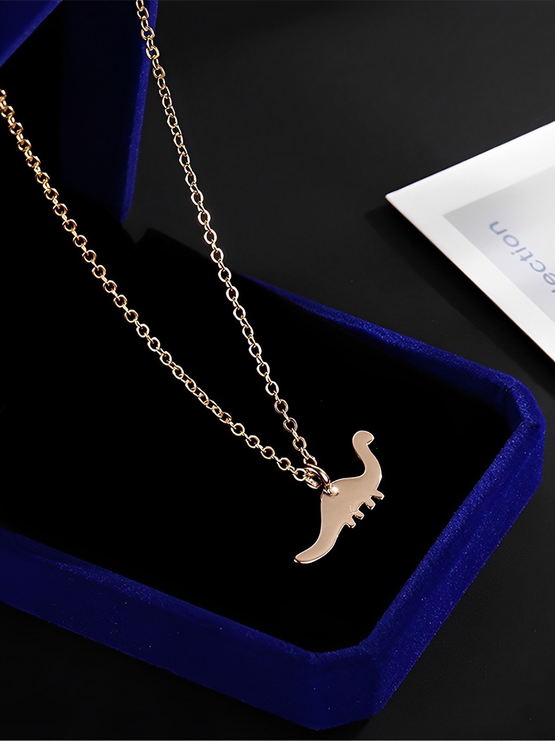 

Pinapes Gold-Plated Statement Necklace
