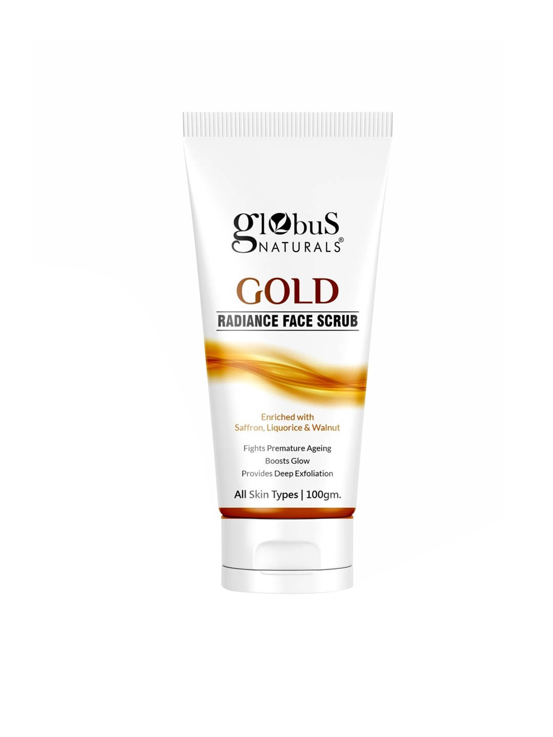 

Globus naturals Gold Radiance Anti Ageing & Brightening Face Scrub, 100 gms