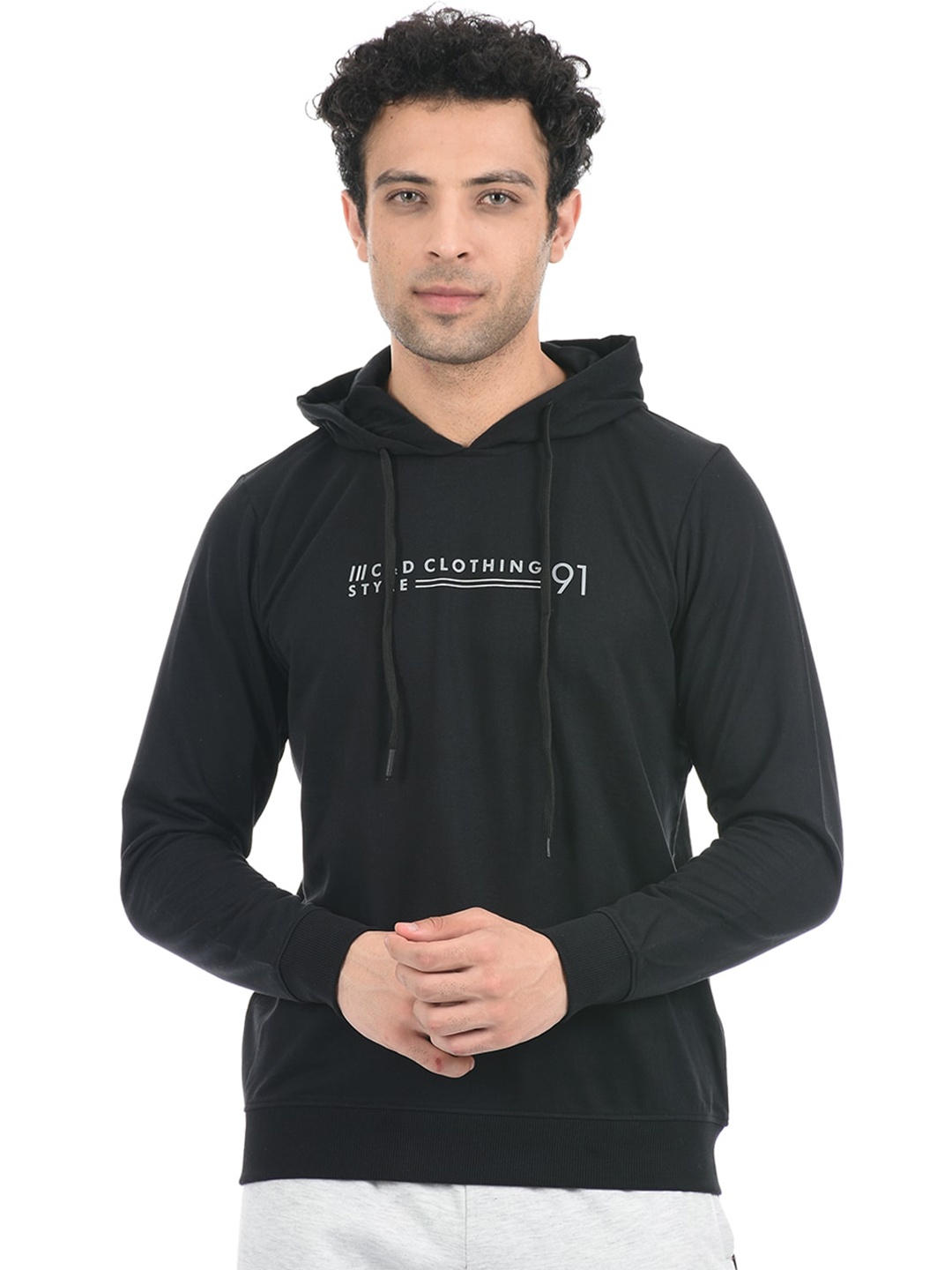 

Cloak & Decker by Monte Carlo Men Black Typography Printed Cotton T-shirt