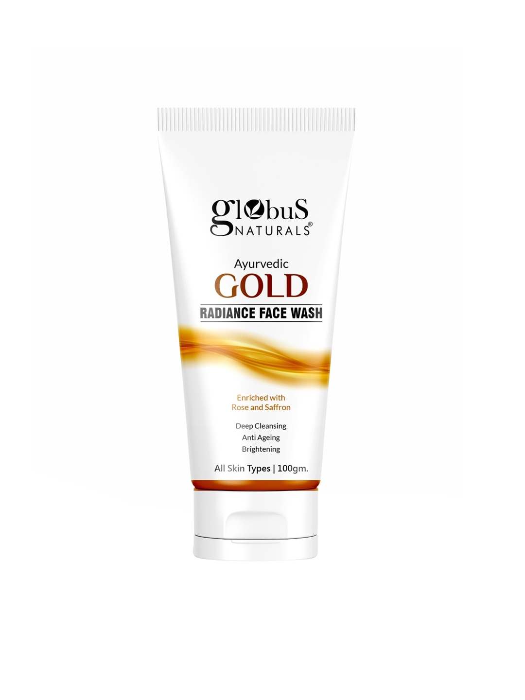 

Globus naturals Gold Radiance Anti Ageing & Brightening Face Wash-100 gm