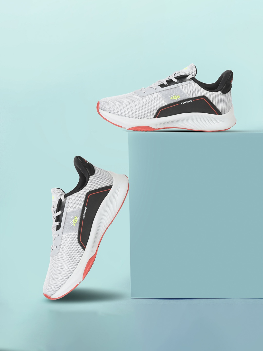 

JQR Men ACTIVE Grey Active Mesh Running Shoes