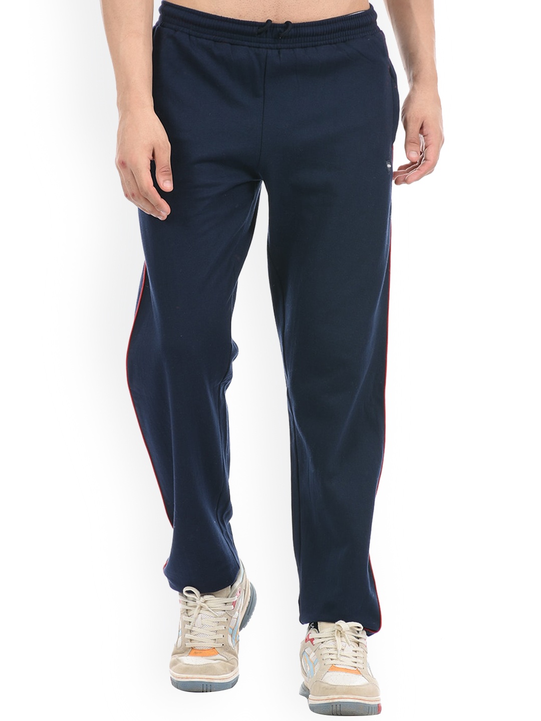 

Cloak & Decker by Monte Carlo Men Navy Blue Cotton Track Pant