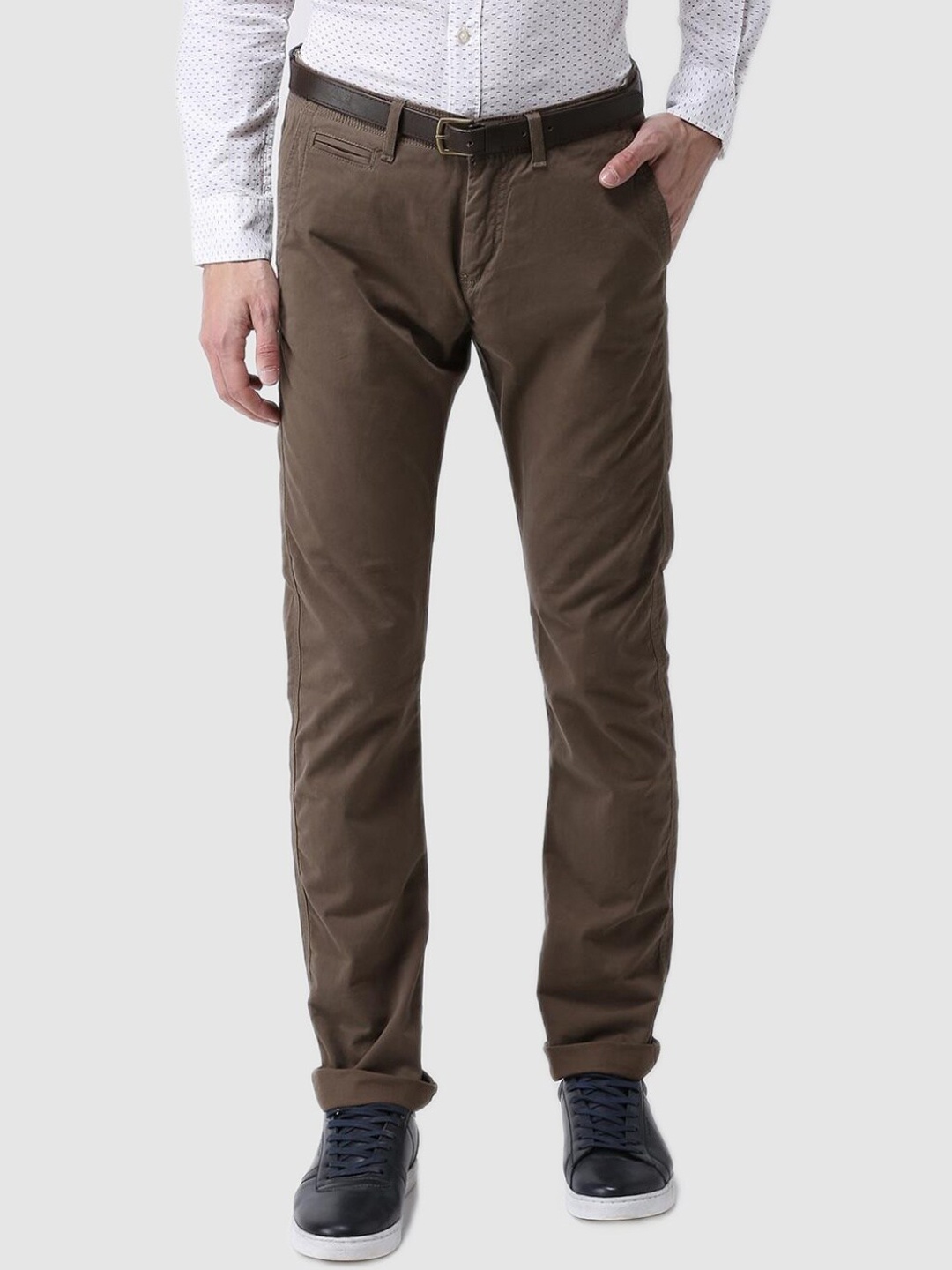 

Celio Men Brown Classic Trousers