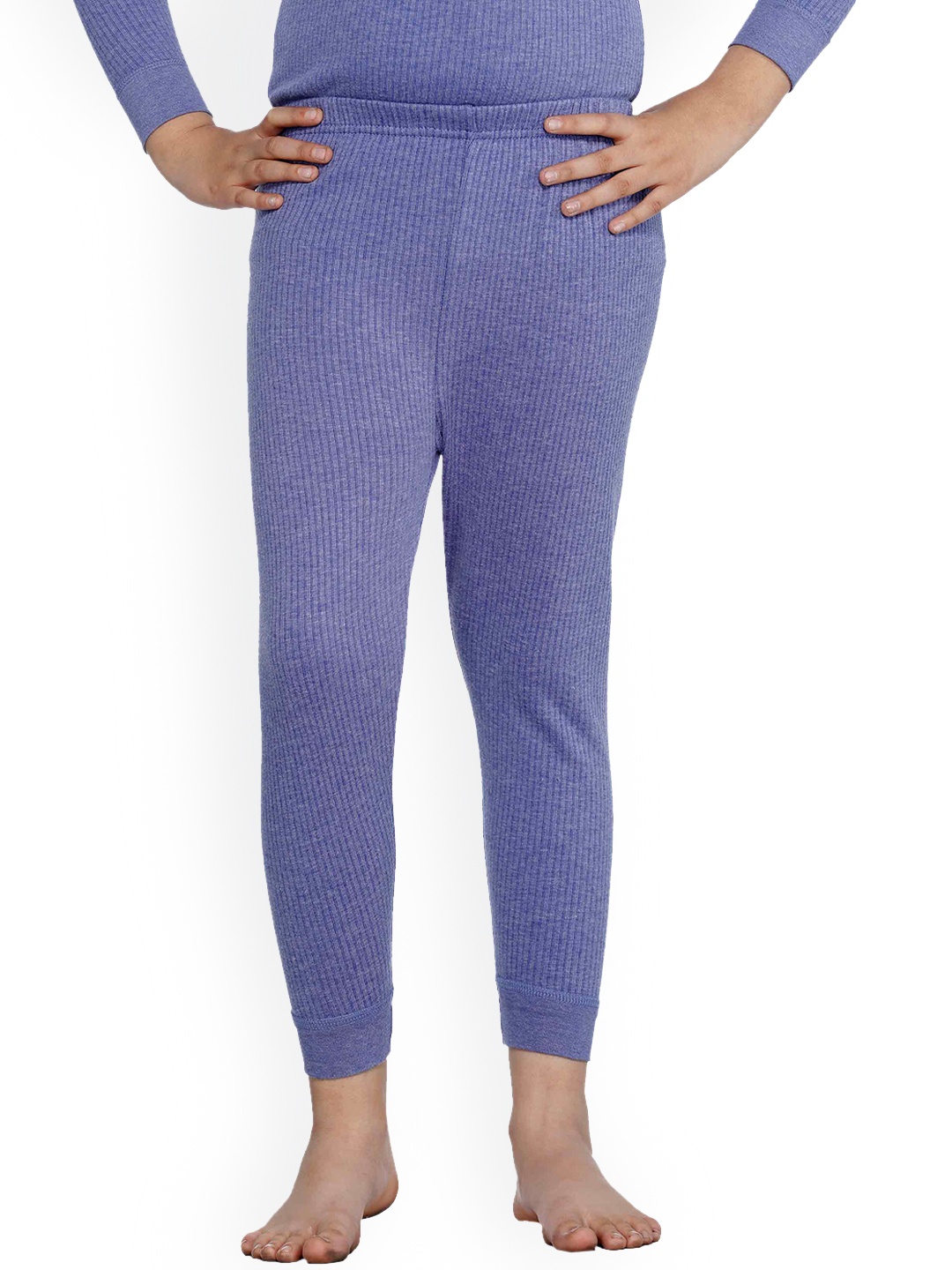 

Bodycare Kids Unisex Kids Blue Cotton Thermal Bottom