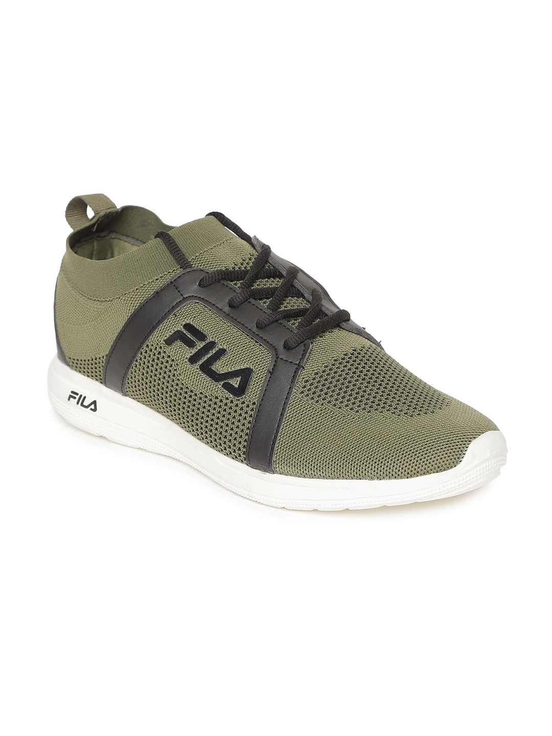 

FILA Men Olive Green Non-Marking Running Bovat Shoes