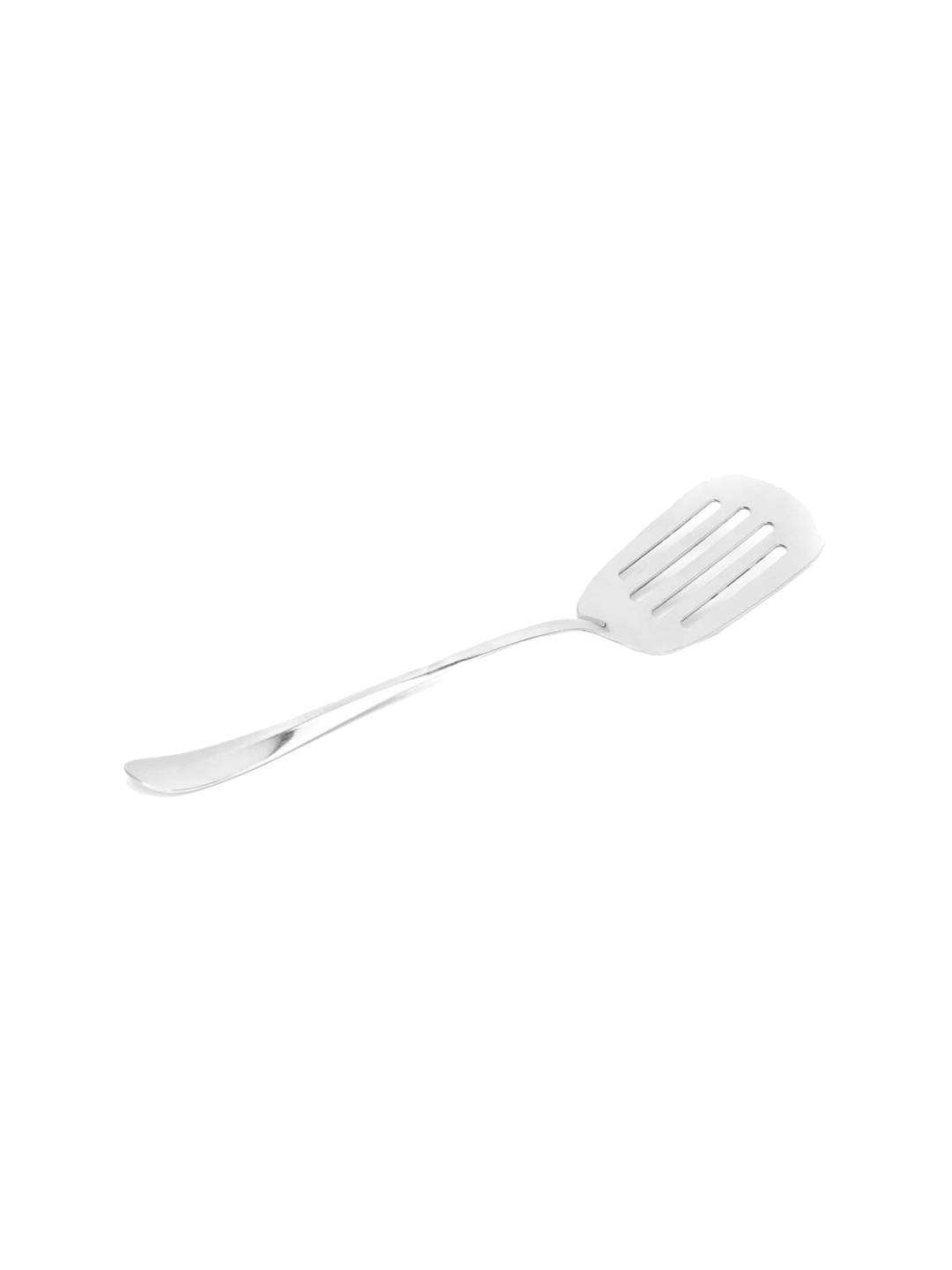 

Athome by Nilkamal Silver-Toned Slotted Bugget Serving Turner