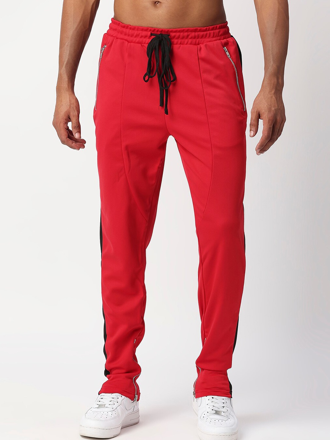 

WAIMEA Men Red Comfort-Fit Track Pant