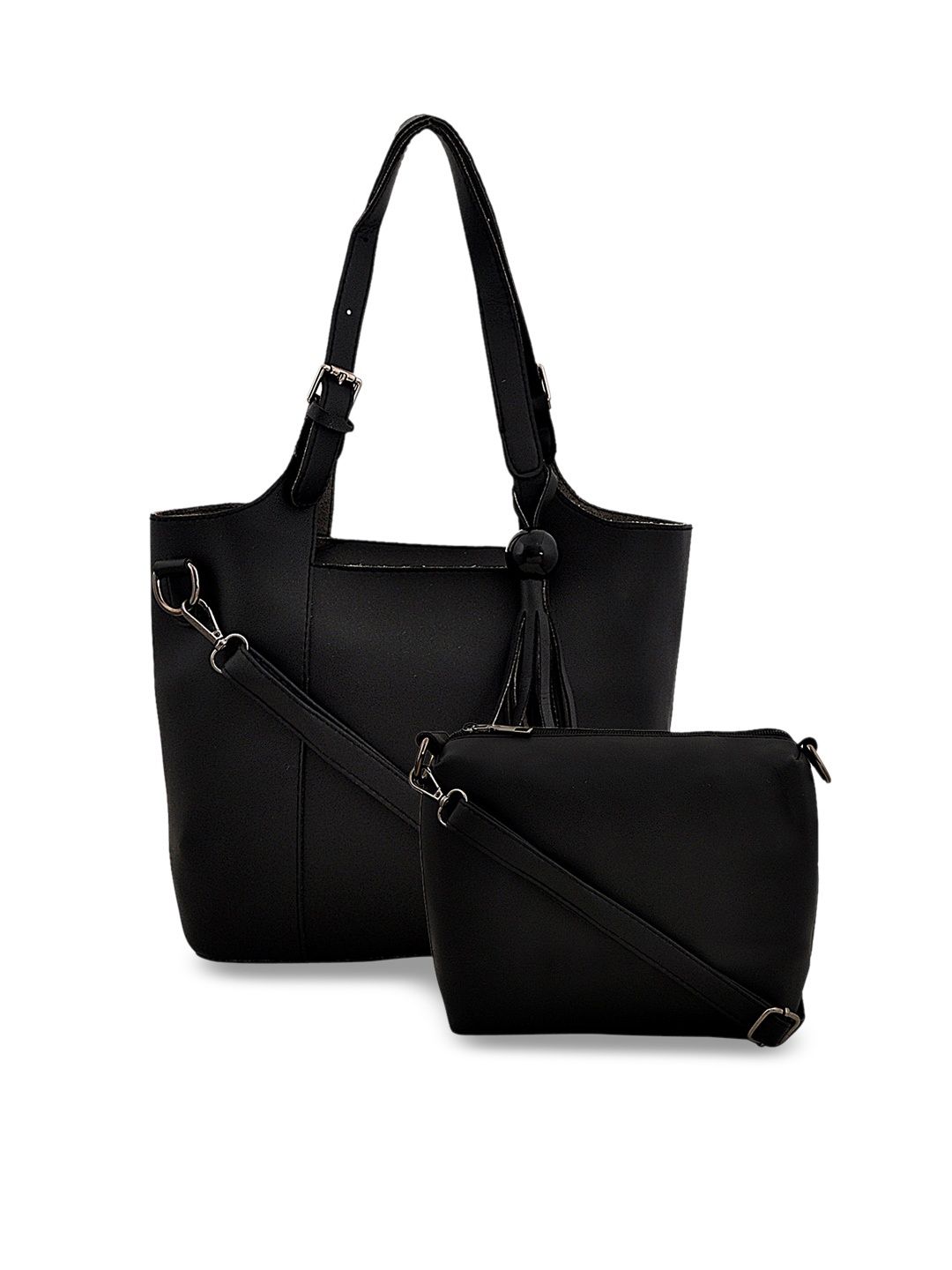 

Pez dorado Black Pack Of 2 Structured Shoulder Bag