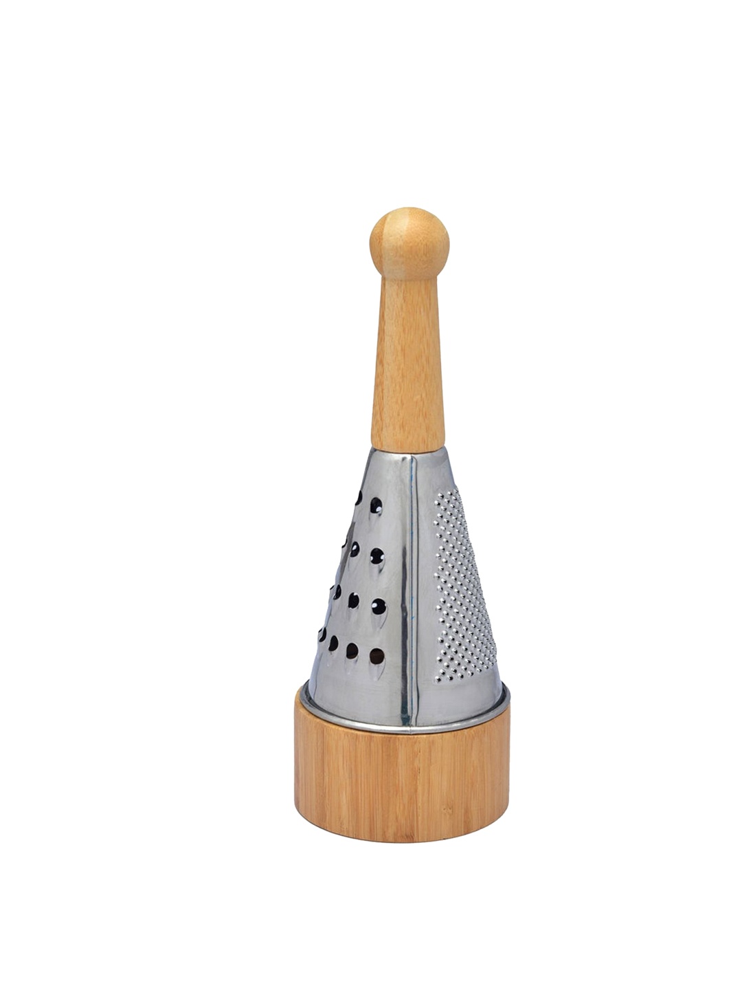 

Athome by Nilkamal Brown & Silver-Toned Classic Grater With Holder