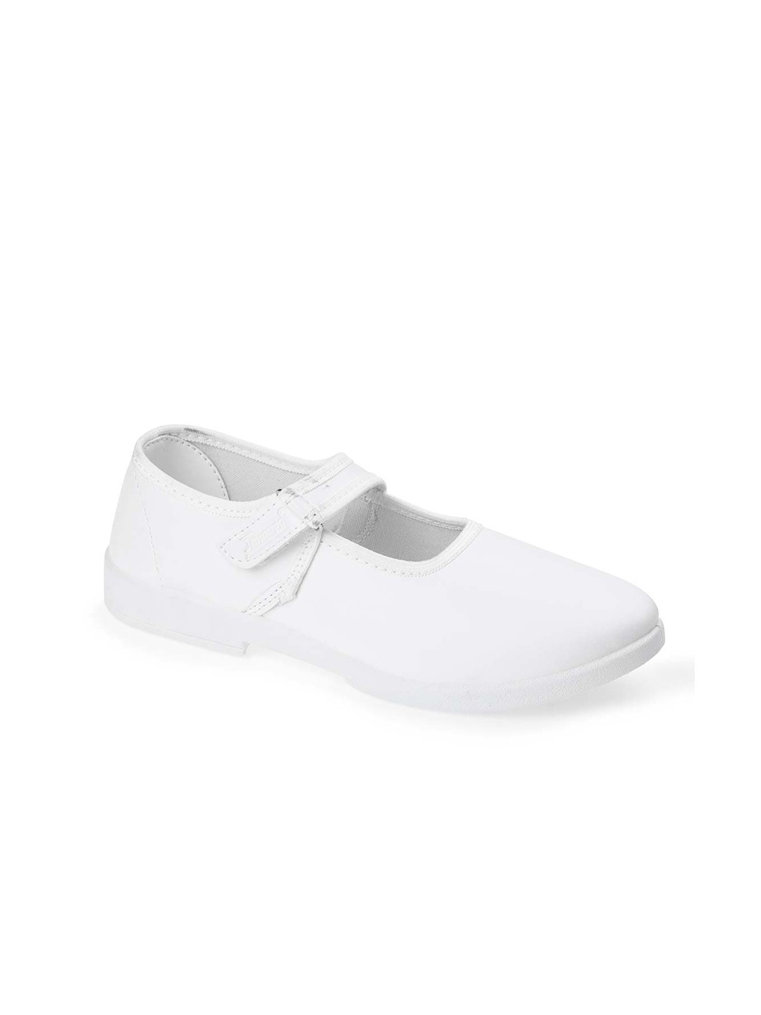 

Paragon Girls White School Shoes