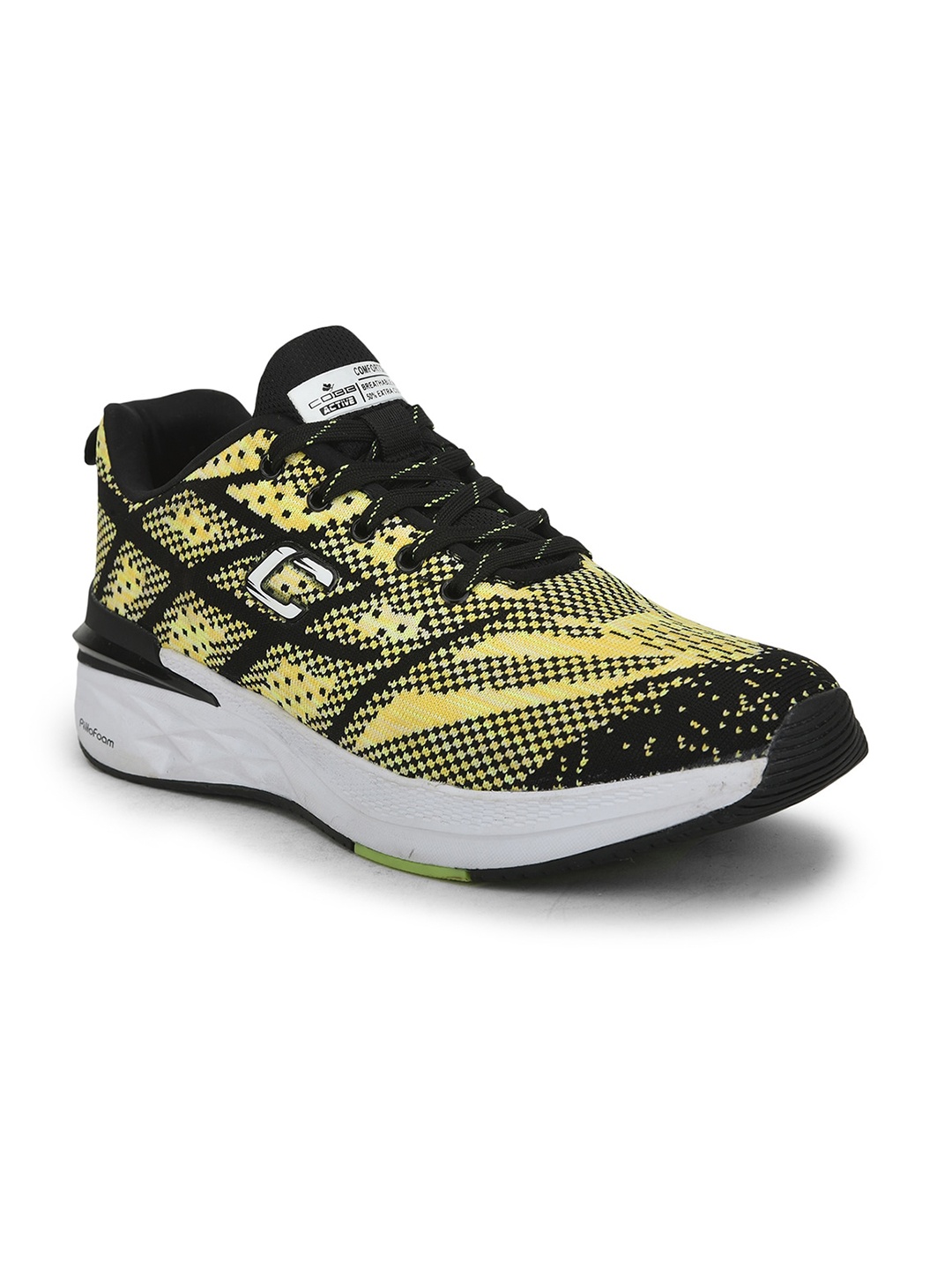 

COBB Men Green Walking Non-Marking Shoes