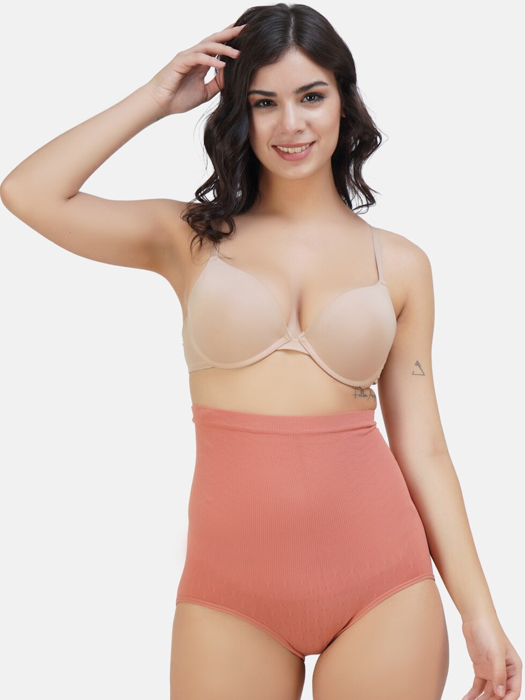 

Hill Islands Women Pink Tummy Tucker Shapewear