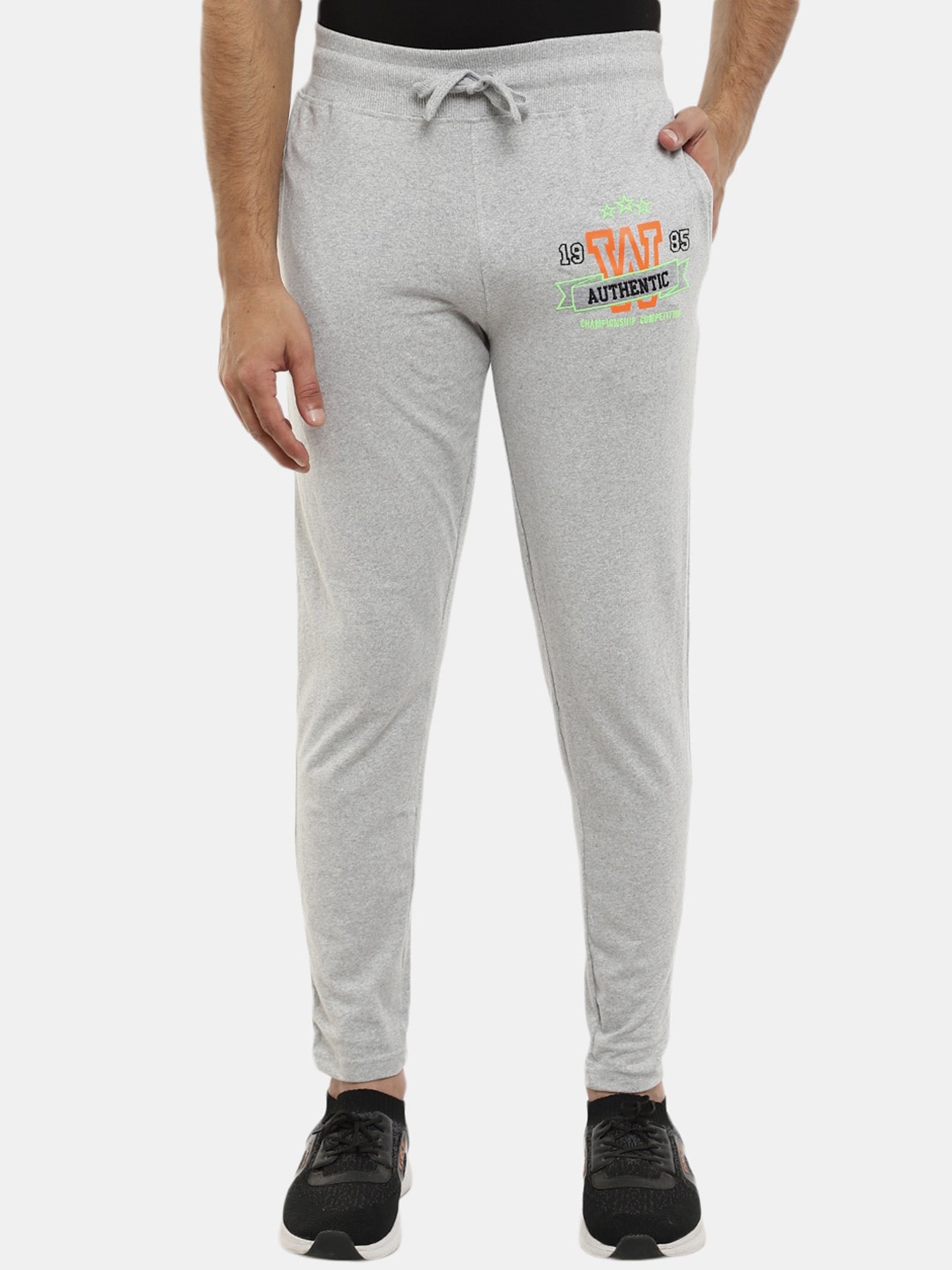 

V-Mart Men Grey Cotton Track Pant