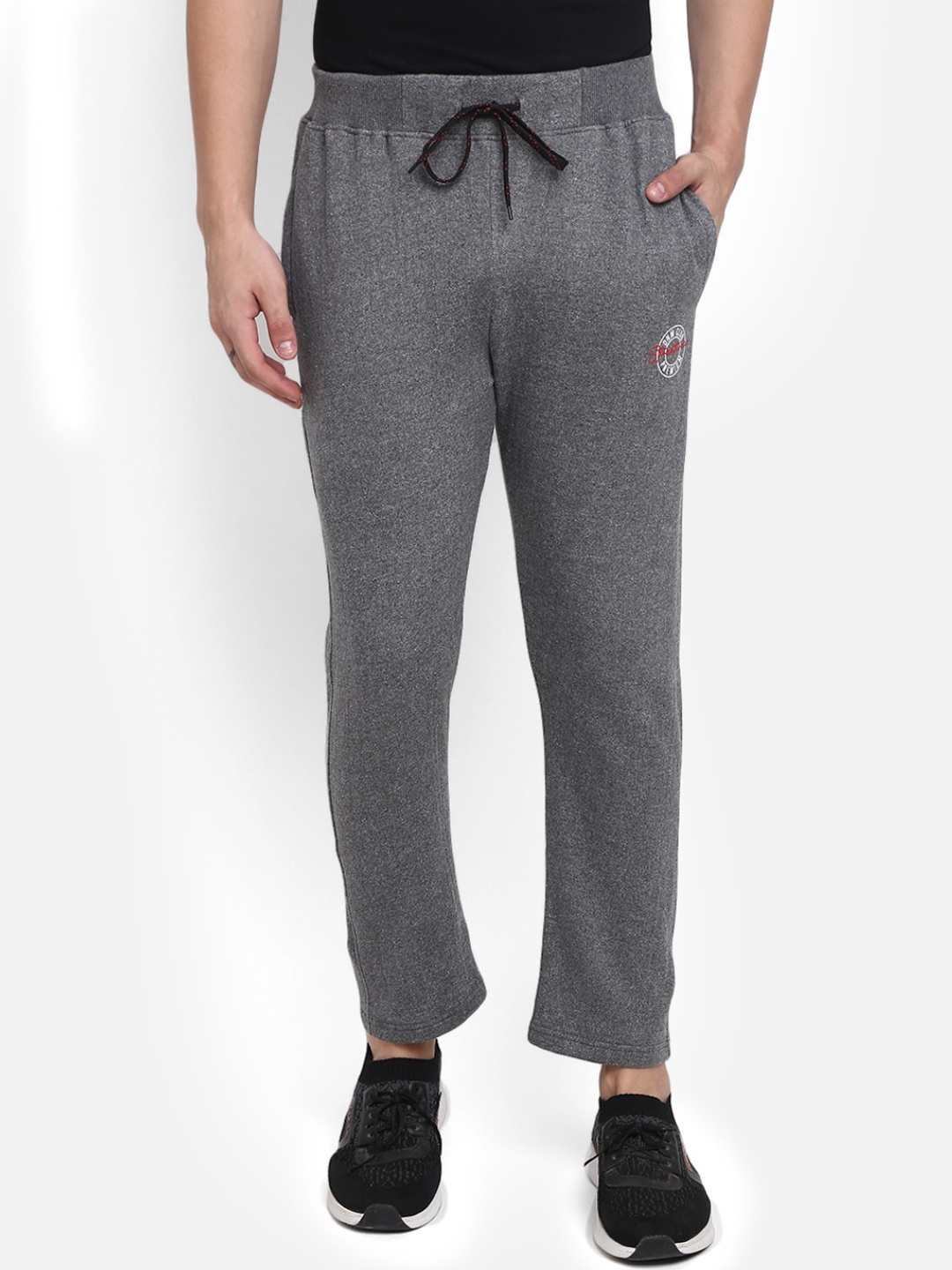 

V-Mart Men Grey Regular Fit Cotton Track Pant