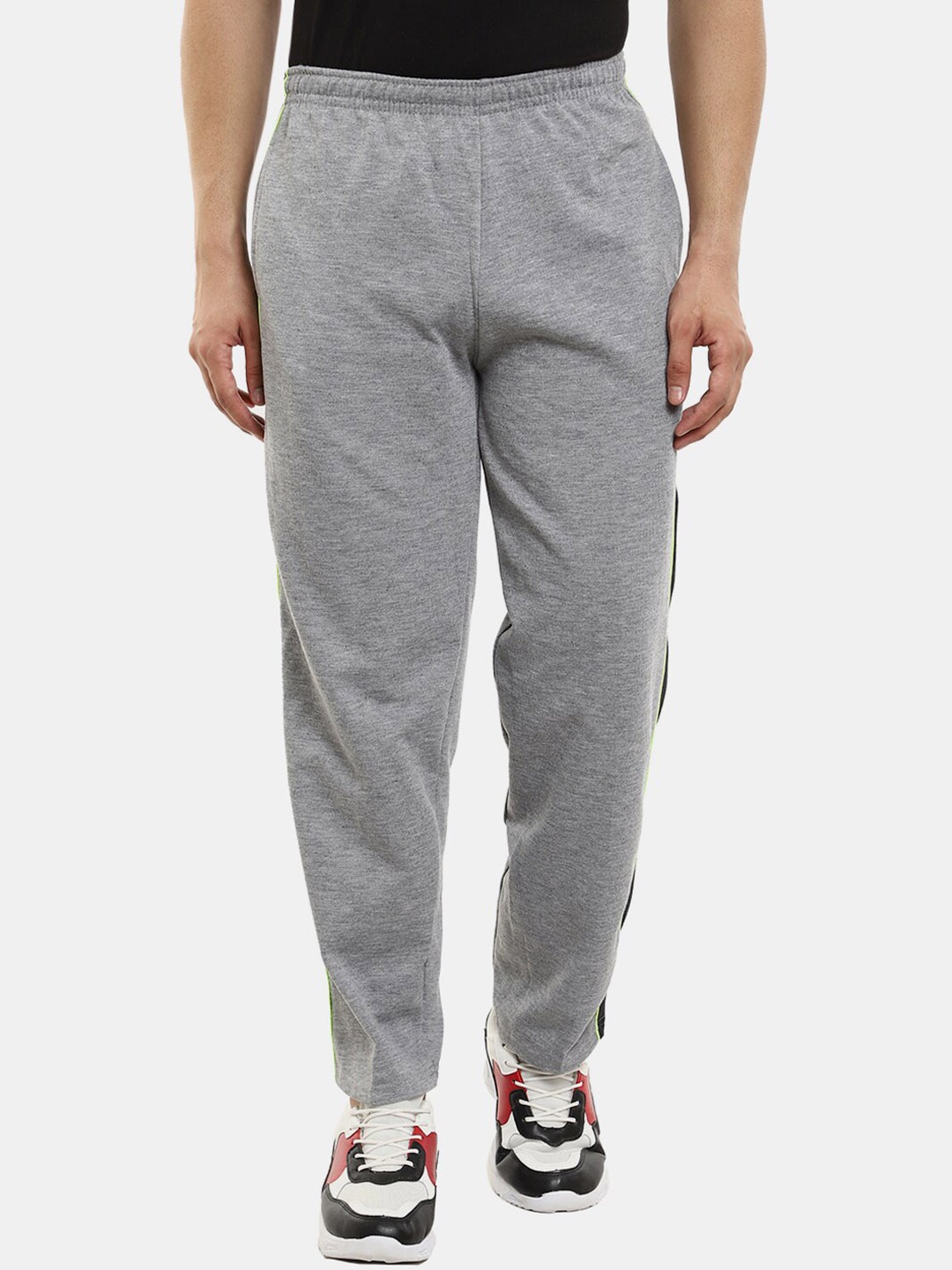 

V-Mart Men Grey Regular Fit Cotton Track Pant