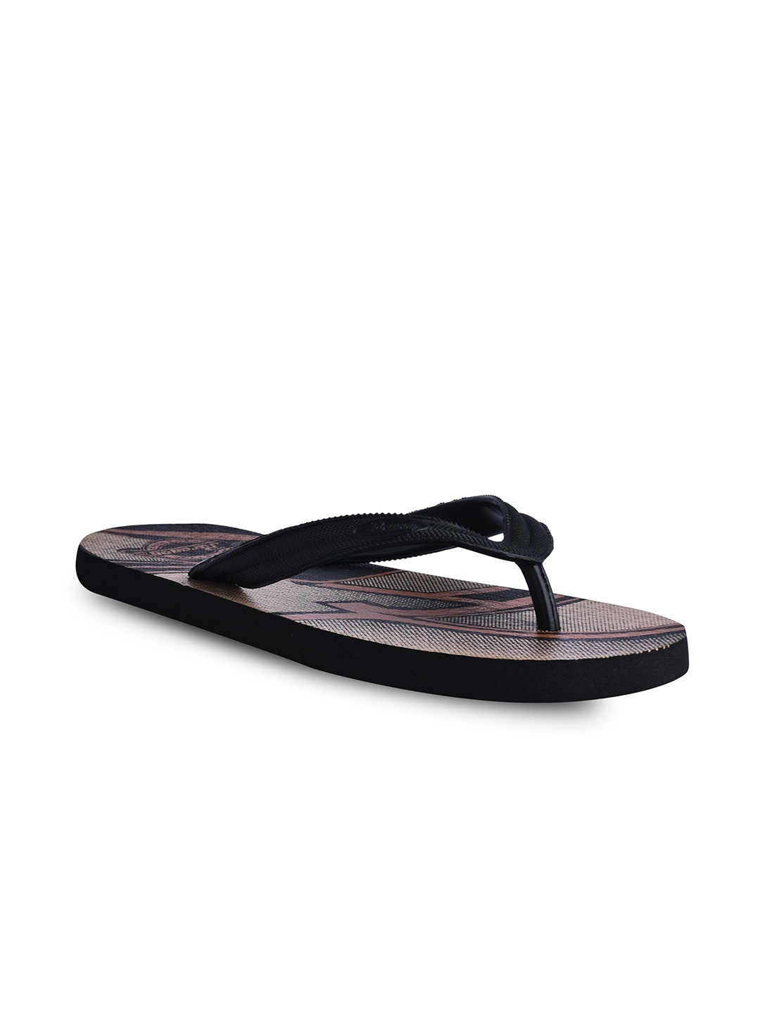 

Paragon Men Lightweight & Waterproof Hawai Flip Flops, Black