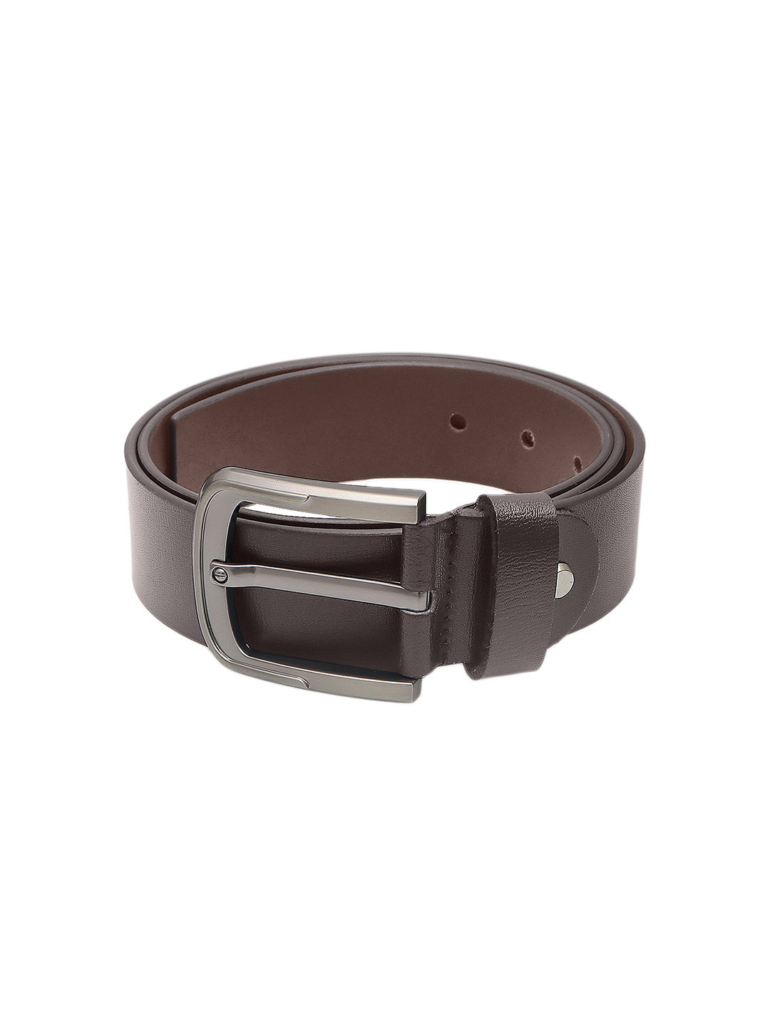 

Kara Men Brown Leather Formal Belt