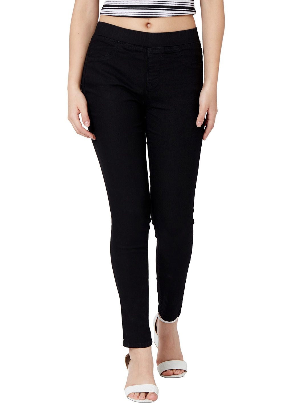 

Kraus Jeans Women Black Skinny Fit Jeggings