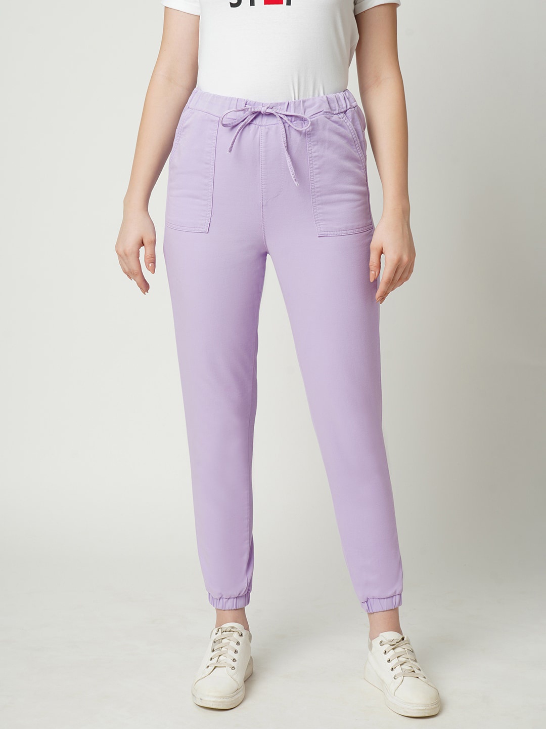 

Kraus Jeans Women Purple Jeggings