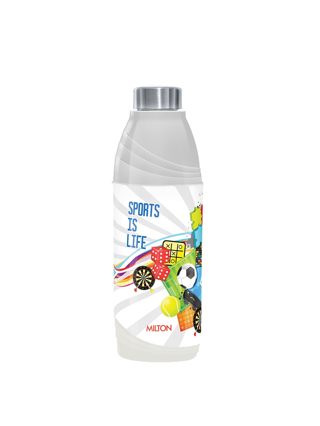 

Milton New Kool N Sporty 900 Grey Printed Insulated Water Bottle 750ml