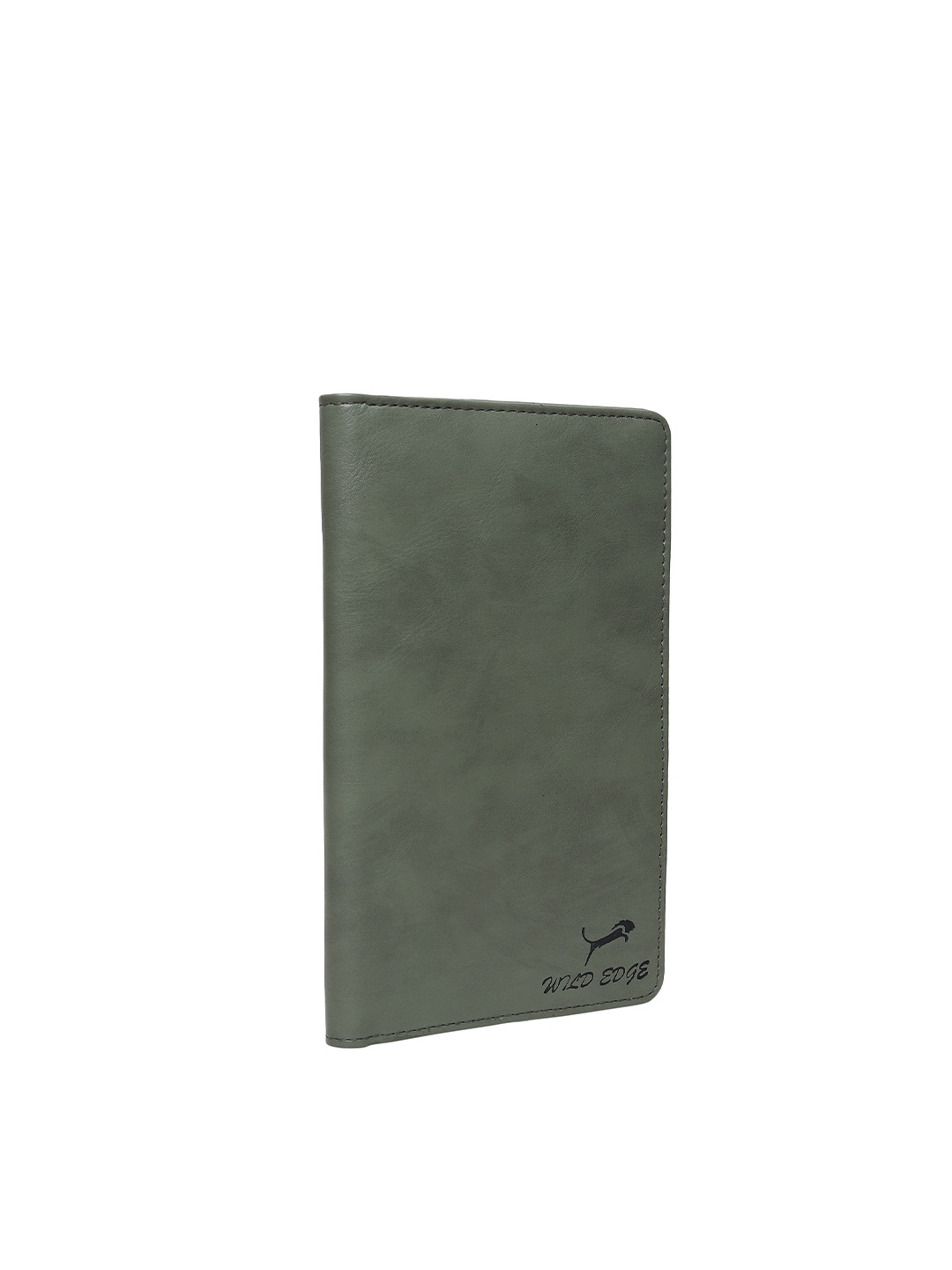 

WILD EDGE Men Grey PU Passport Holder